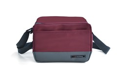 Real Sport Lunchbag Food Carrier Without Containers Bordeaux Iris