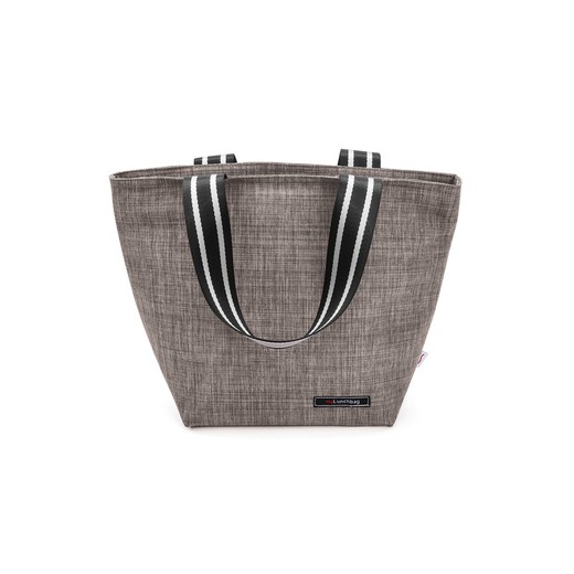 Borsa portapranzo Tote Portapranzo Iris marmorizzato grigio