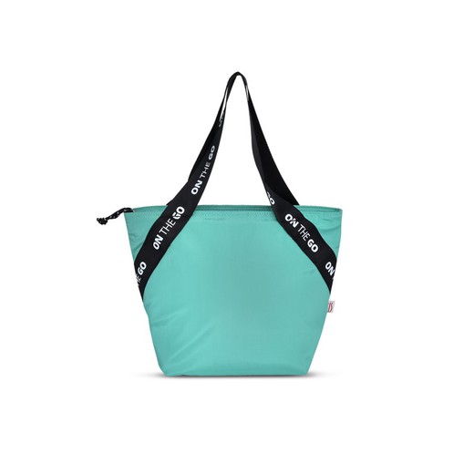Lunchbag Tote On The Go Groene Iris Voedseldrager