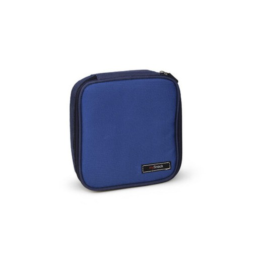 Porta sandwich divertente blu iris