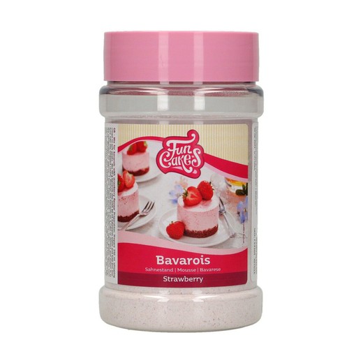 Prepared strawberry mousse 150 grs funcakes