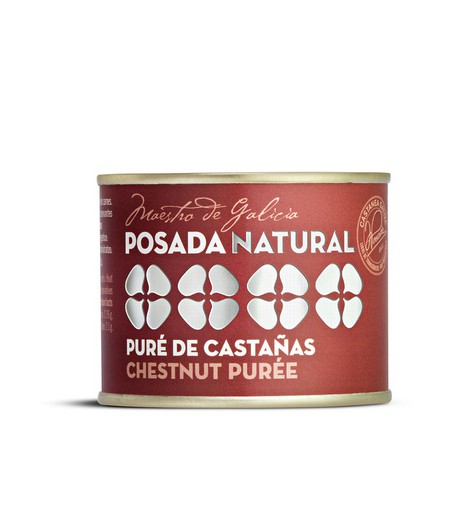 Puré Castaña 72% Posada Galicia Lata 200 grs
