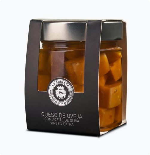 Queso de oveja en aceite oliva la chinata 200 grs