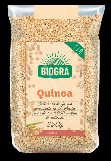 Quinoa Real en grano 250g Granos Cereales Ecológicos Biogra