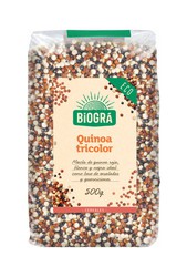 Quinoa Tricolore 500g Granos Cereales Ecológicos Biogra