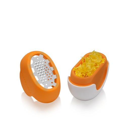 Rallador para Cítricos Microplane Flexi Zesti Naranja