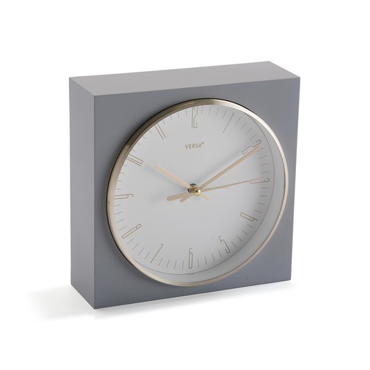 Horloge de table grise