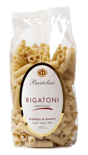 Rigatoni pasta bartolini 500 g