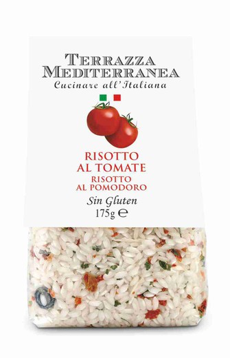 Risotto al pomodoro 175 grs μεσογειακή βεράντα χωρίς γλουτένη