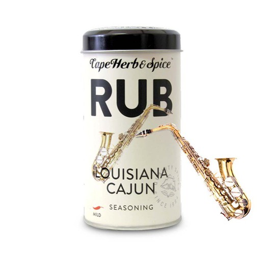 Rub Especies Louisiana Cajun Cape Herb Spice 100 g