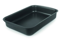 Rustidera Negro Mate Aluminio Antiadherente 25X19Cm Lacor