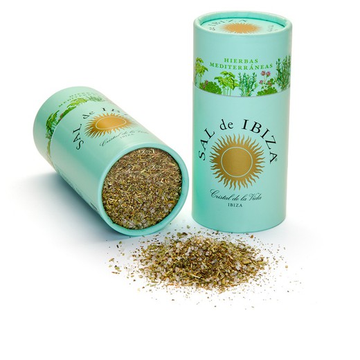 Sel d'Ibiza fleur de sel aux herbes 55 grs