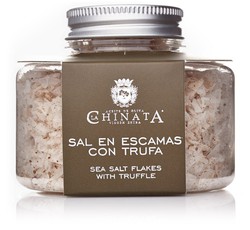 Sal en escamas con trufa la chinata 120 grs