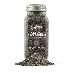Black Garlic Salt Flakes 190 grs Regional Co