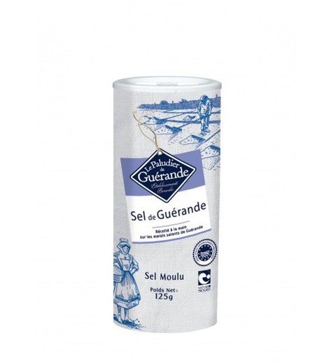 Fine sea salt of guérande 125 grs