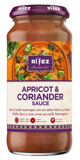 Apricot and Corienader Arabic Sauce 450G Al'Fez