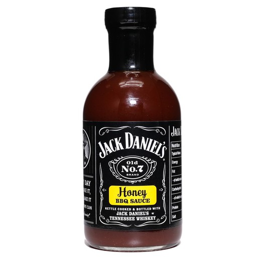 Sauce barbecue au miel Jack Daniel's bouteille 553 g.