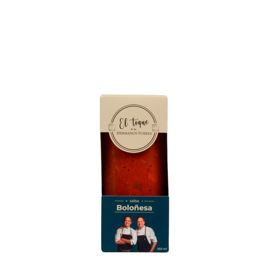 Bolognese sauce 260 ml the torres brothers touch