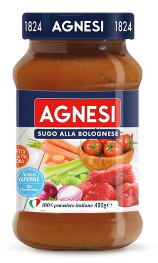 Salsa Boloñesa 400G Agnesi
