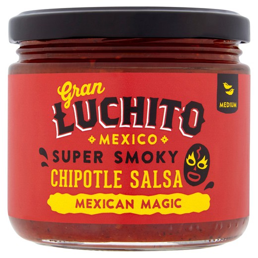 Chipotle luchito sås mexikansk mat 300 gr