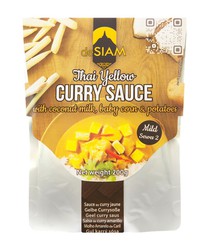 Salsa curry amarillo 200g comida tailandesa