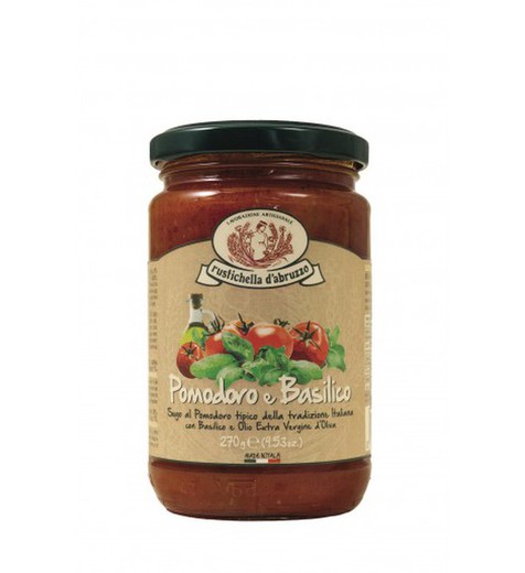 Tomaten-basilicumsaus 270 g rustichella d'abbruzzo