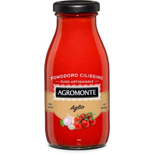 Italian sauce agromonte garlic 260 grs