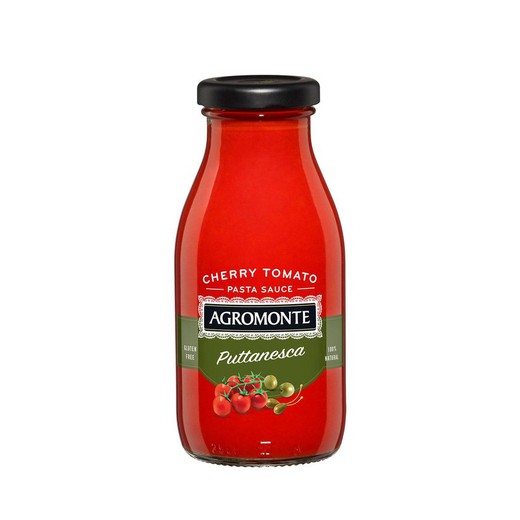 Italiaanse saus agromonte puttanesca 260 grs