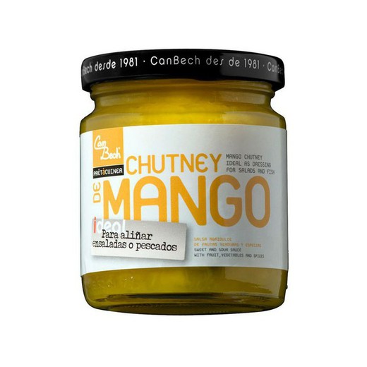 Salsa mango con pimiento verde - chutney - can bech