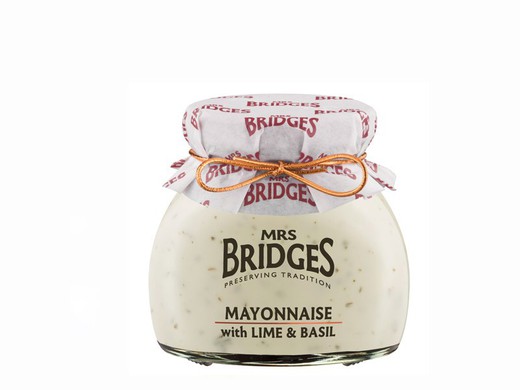 Mrs Bridges Limoen & Basilicum Mayonaisesaus 180 gr