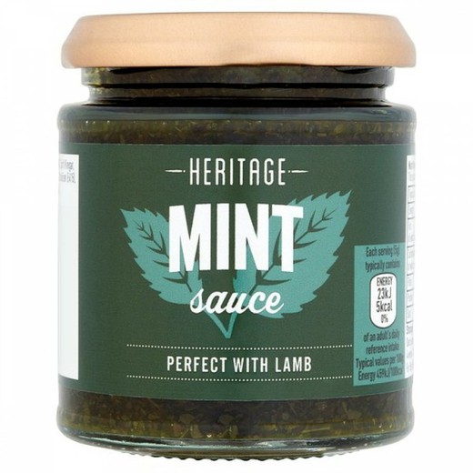 Salsa menta 185 grs heritage