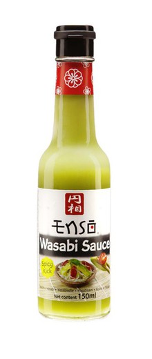 Molho de wasabi 150ml de comida japonesa