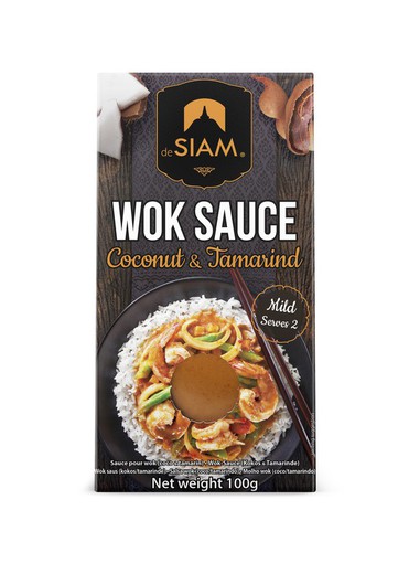 Salsa wok coco tamarindo de siam 100 grs