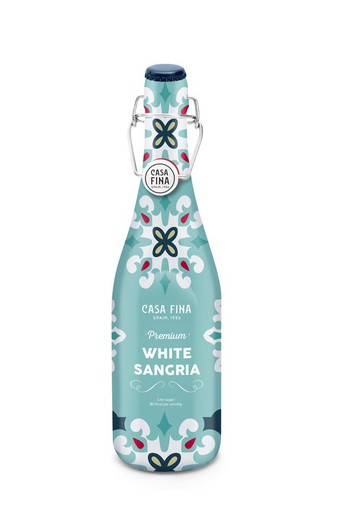 Sangria gourmet white wine fine house 750 ml