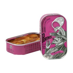 Sardinas en Salsa Tomate 3/5 Porthos Conserva Portuguesa 125g