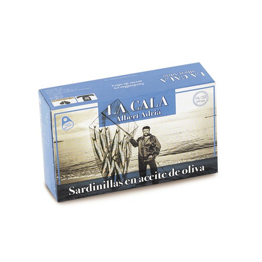 Sardines olijfolie rr-125 25/35 u la cala albert adrià