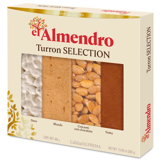 Selección Turrones Tradicionales El Almendro 370 grs