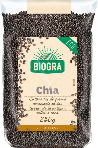 Semillas de Chia 250g Semillas Ecológicas Biogra