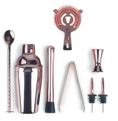 Lacor Copper Finish Stainless Steel Cocktail Set