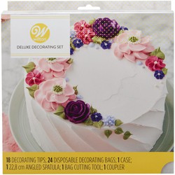 Set decoración boquillas de lujo 18 uds wilton