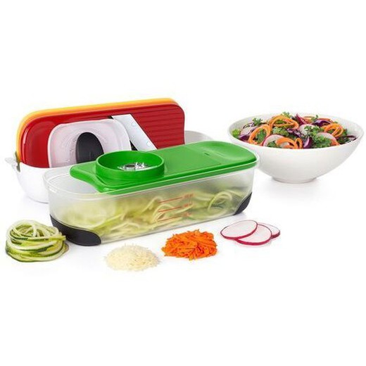 Spiralizer, grater and mandolin set w / container oxo good grips