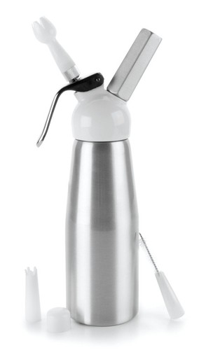 Sifone Cucina Crema 0 25 Lt Alluminio Lacor