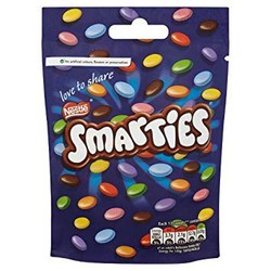 Smarties para compartir 118 grs