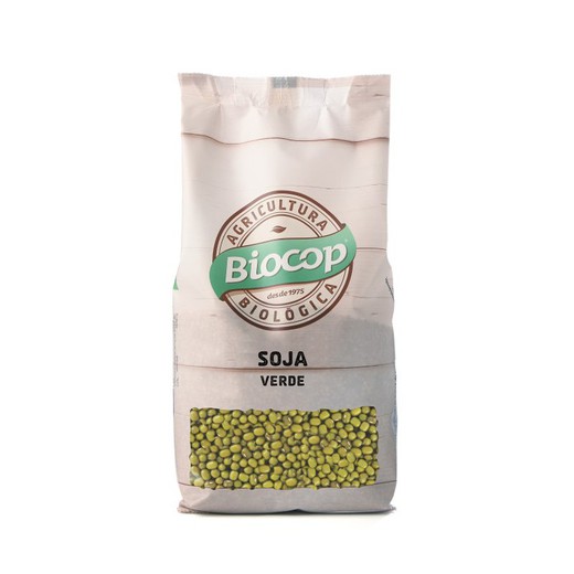 Grøn sojabønne biokop 500 g bio økologisk