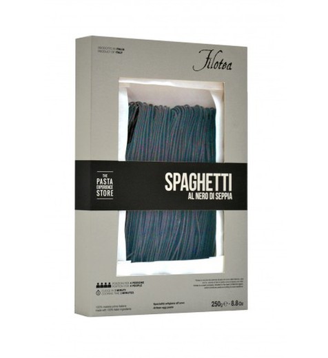 Spaghetti al nero di seppia 250 g filotea