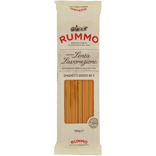 Spaghetti grossi nº5 rummo 500 grs