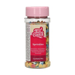 Sprinkle decoración azúcar confeti mezcla 60 grs funcakes