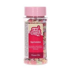 Sprinkle decoration sugar flowers 60 grs funcakes