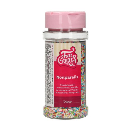 Sprinkle disc pearls nonpareils funcakes 80 grs