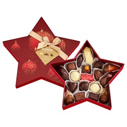 Ποικιλία Neuhaus Christmas Chocolates Star Box 260 γρ